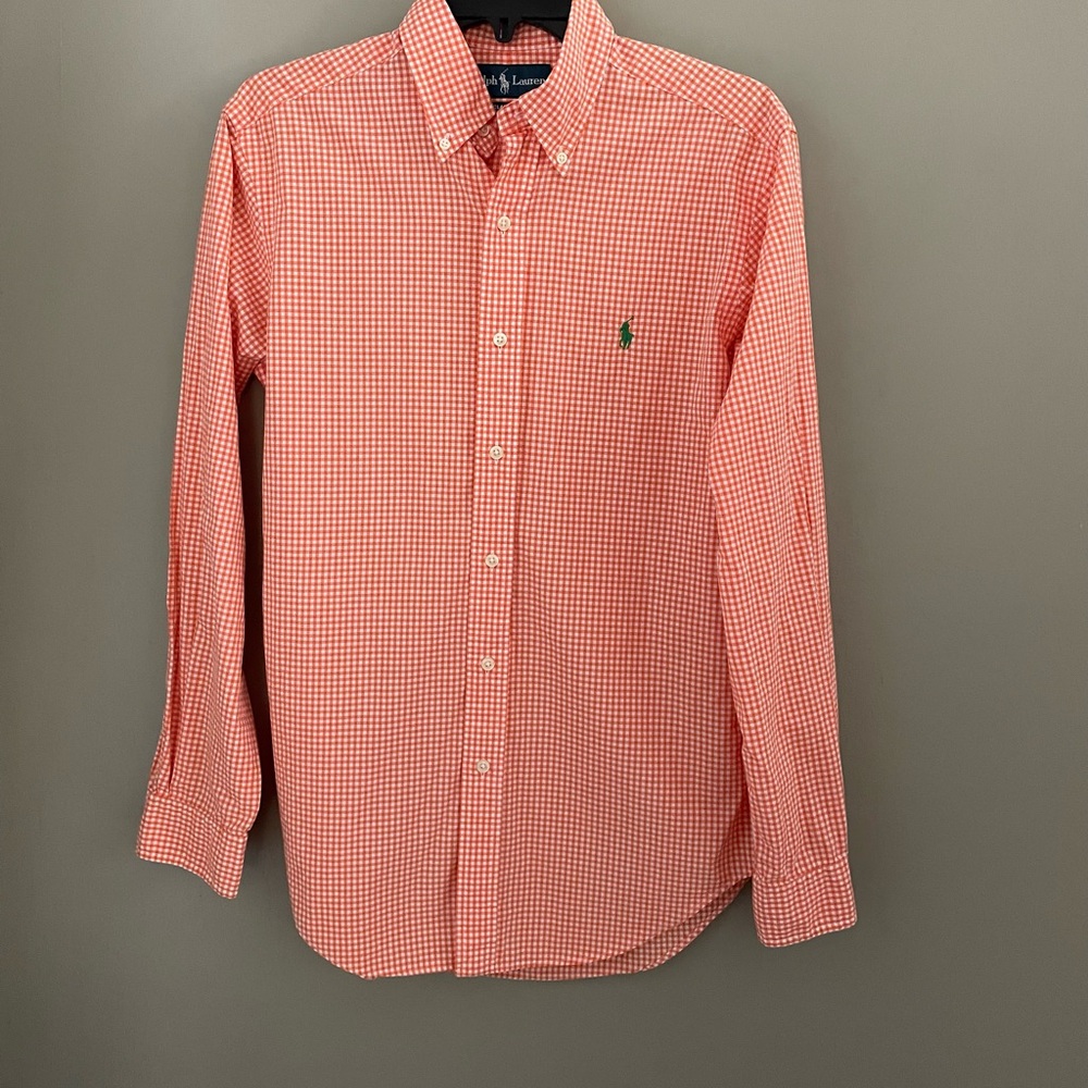 Ralph Lauren Gingham Button Down Shirt